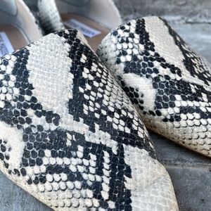 Steve Madden Snakeskin Flats